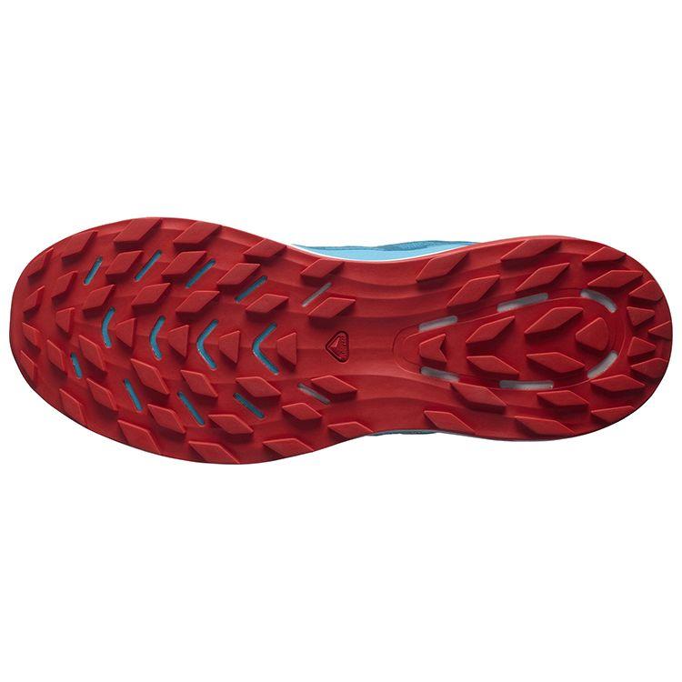 Salomon Ultra Glide Comfortable Fabric Shock Absorption Non-Slip Wear-Resistant Breathable Low-Top Running Shoes Men Running Shoes Blue 415791