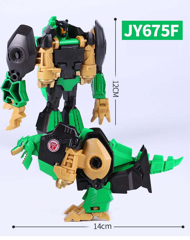 One-Step Car-to-Dinosaur Robot Toy for 6-Year-Old Boys