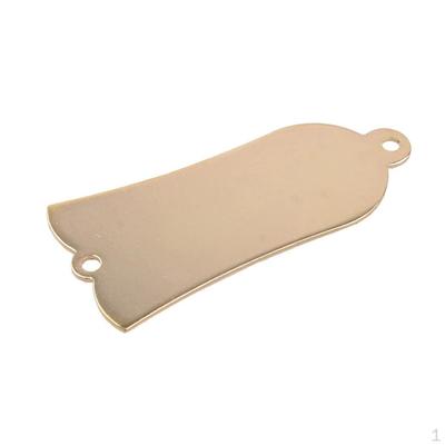 DIY 2 Holes Rod Cover Set for Guitar Bass Replacement Parts