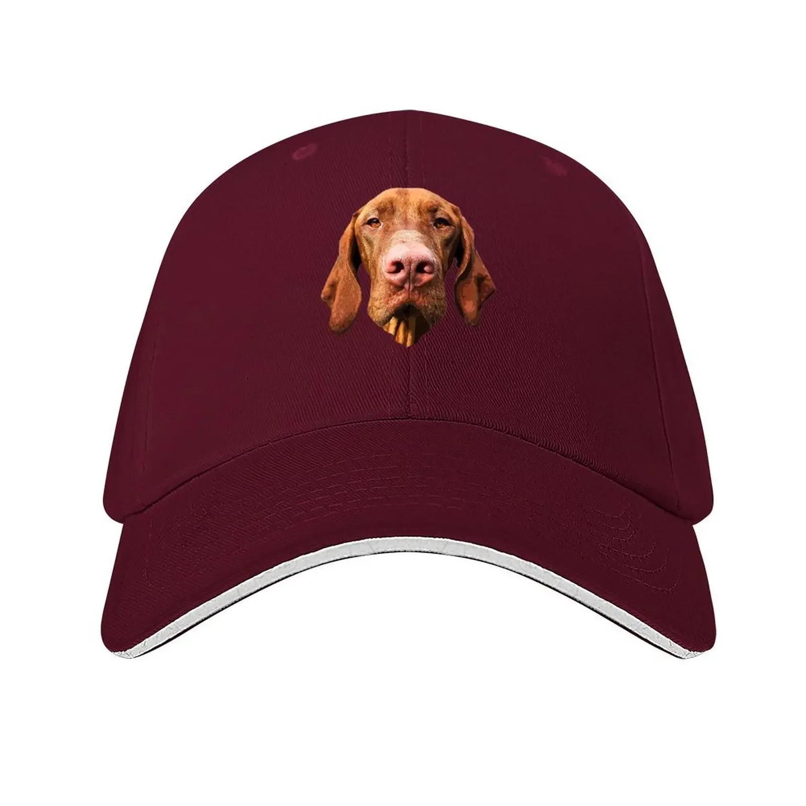 Vizsla Hungarian Vizsla Art Baseball Cap Custom Cap Military Cap Unisex designer custom Hat Womens Beach Outlet Unisexs