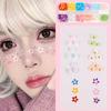 Butterfly Flower Pearl 3D Temporary Stickers Cute DIY Nail Art Decoration  Children