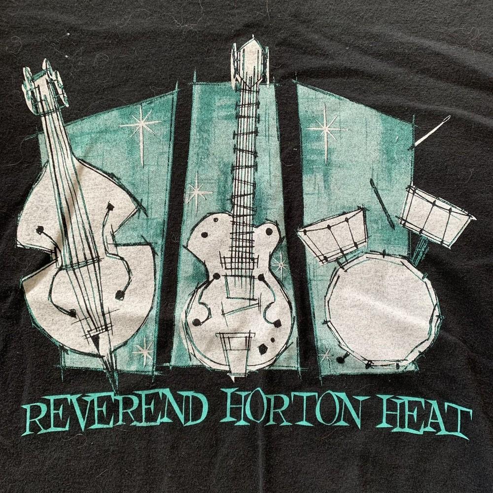 Black The Reverend Horton Heat Band 1-Sided Unisex All Size Shirt LO528 Unisex T-Shirt