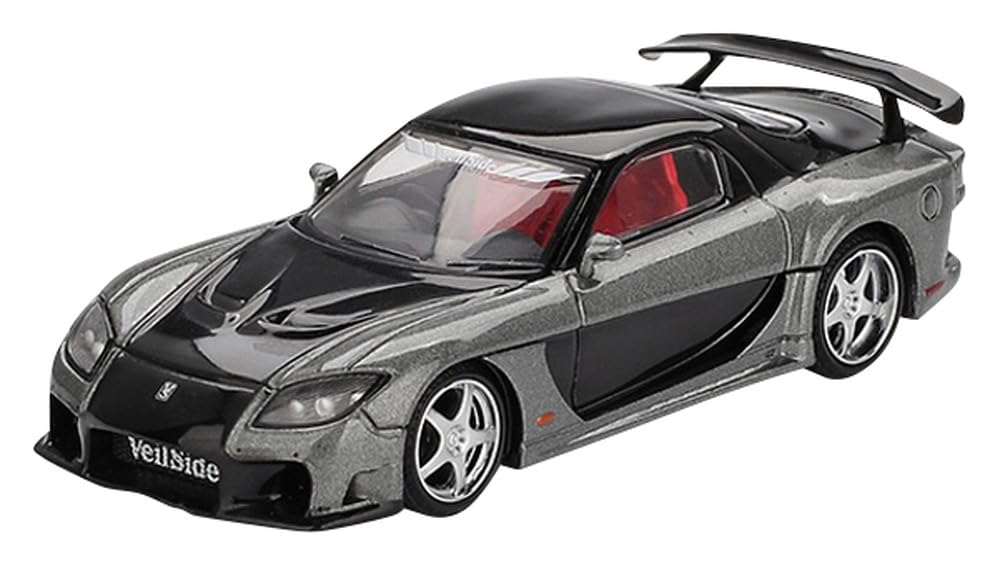 

Sunrich MINI GT Scale Mazda VeilSide Fortune Grey Finished Model 1/64 RX-7 (Right-Hand Drive) MGT01057-R