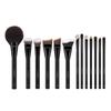 LADES V Series Makeup Brush Set - Contour, Nose Shadow, Laydown, Eyeshadow Blending Brushes (Animal Hair)
