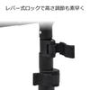 KC Lightweight Aluminum Music Stand MS-2ALBK Black (Soft Case Included)
