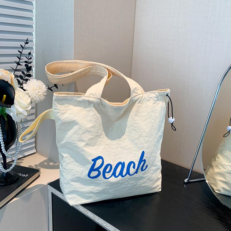 

New simple and fashionable versatile commuter large-capacity shoulder tote bag casual lazy bag 30.5*27*9cm хаки