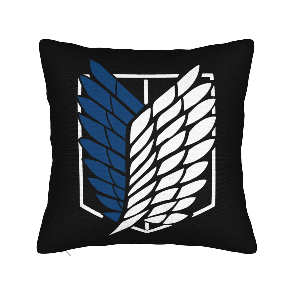 Armin Arlert Attack on Titan Kissenbezug Druckstoff Kissenbezug Dekorative Kissenhülle Sitzfläche Quadratisch 40*40cm