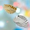 Elegant Alloy Hair Claw Clip Hairpins Decorative Hairpins Shell Shapes Hair Clip Accessories for Sophisticated Looks