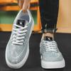Men's Casual Shoes Four Seasons Breathable Canvas Shoes For Men Comfortable Flat Sneakers Man Vulcanize Shoes Outdoor Sneakers