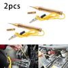 2x Test Licht Sonde Stift Schaltung Sicherung Kupfer Bleistift DC 6V/12V/24V Spannung Tester Flexible gute Zug Festigkeit