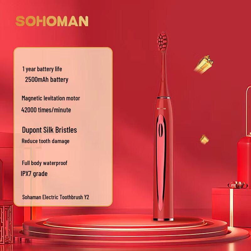SOHOMAN Y2 Smart Sonic Electric Toothbrush