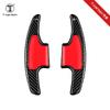 T-Carbon Carbon Fiber Shift Paddles for Honda Fit Vezel - Extended Steering Wheel Mod.