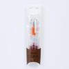 Monami OLIKA Fountain Pen for Students - White, Transparent, Black, Red with Fine Nib