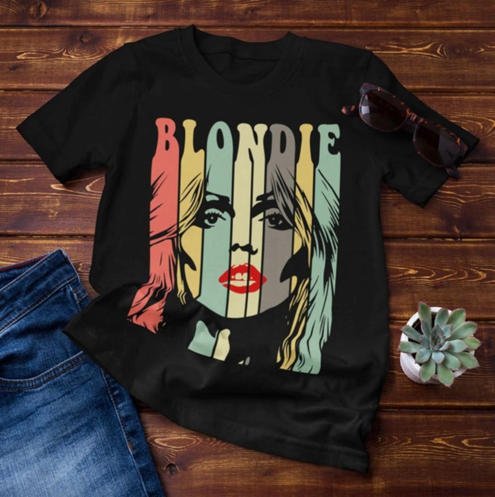 HOT NEW Blondie band black Tshirt short sleeve All sizes S45Xl 3F239 Unisex T-Shirt M