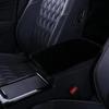1 Stück Plüsch Anti-Kaninchenfell Auto Armlehnenbox Polster Neu Verdickt Farbe Weich Innenraum Mittelarmlehnenpolster