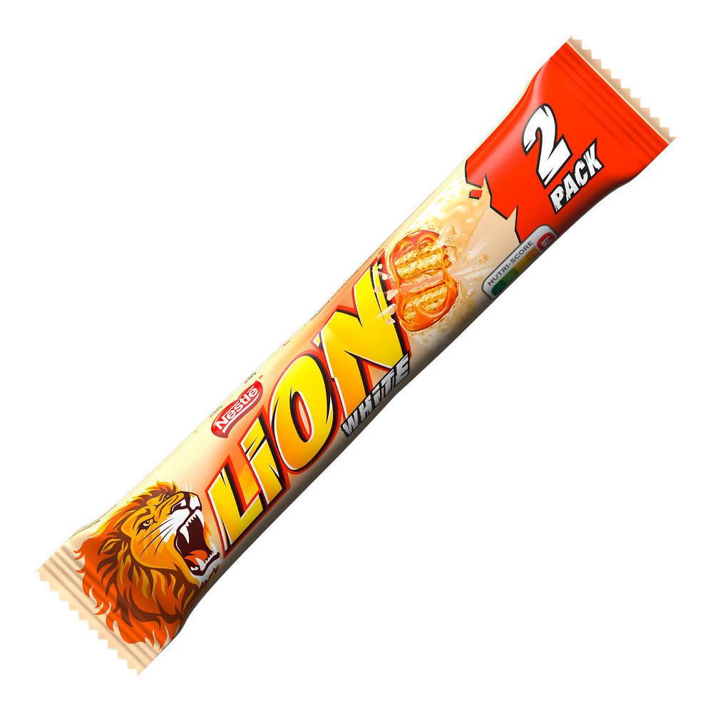 Nestlé Lion White Chocolate Bar 2-Pack 60G