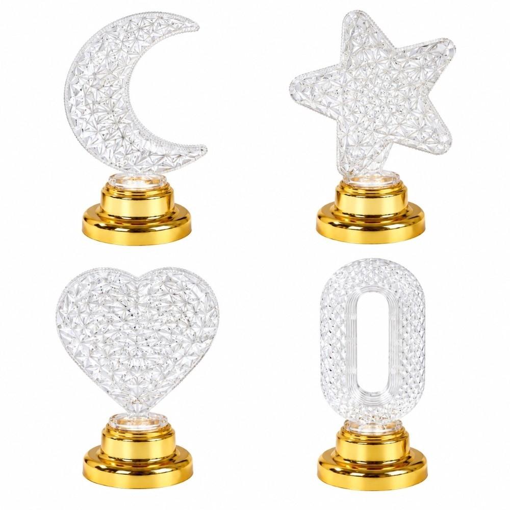 Star Moon Design Table Decor Lamp Multi-Color Color Changing Lamp Bedroom Night Light  Home Decor