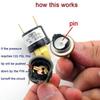 90-120 PSI Heavy Duty Air Compressor Pressure Control Switch Valve