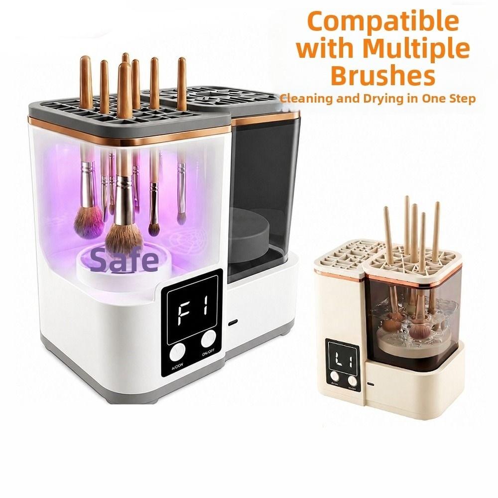 Automatic Makeup Brush Cleaning Machine Electric Makeup Brush Dryer Cosmetic Brushes Cleaner Women
