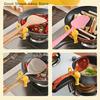 Bow Spatula Holder, Silicone Bow Shaped Spoon Rest,Anti-Scalding Silicone Utensil Holder, Spoon Holder For Pot Silicone Clip