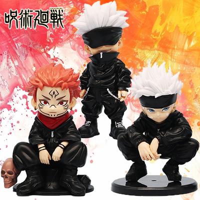 Jujutsu Kaisen Anime Figure 3 Style Satoru Gojo Action Figure Lord of the Curse Sukuna Statuette Collection Model Doll Toys