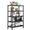Yingbai 5-Tier Kitchen & Oven Storage Rack with Guardrail (100x35x155cm)
