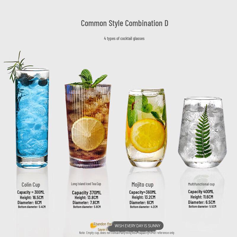 Collins Cocktail Glass