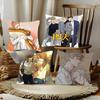 19 Days Manga Pillow Case Fashion Square Pillowcase Bedroom Sofa Room Ins Decoration Leisure