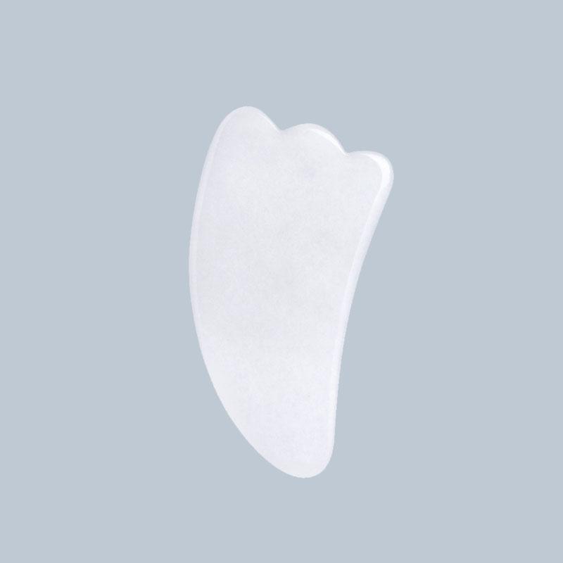 

Natural White Jade Roller Gua Sha Set Gouache Stone Massager Face Lifting Gouache Scraper Anti-Wrinkle Skin Care Tool
