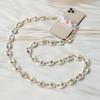 New Phone Accessory Cellphone Parts Chain Anti Lost Universal Cute Metal Shoulder Neck Crossbody Phone Strap Case Holder Chains