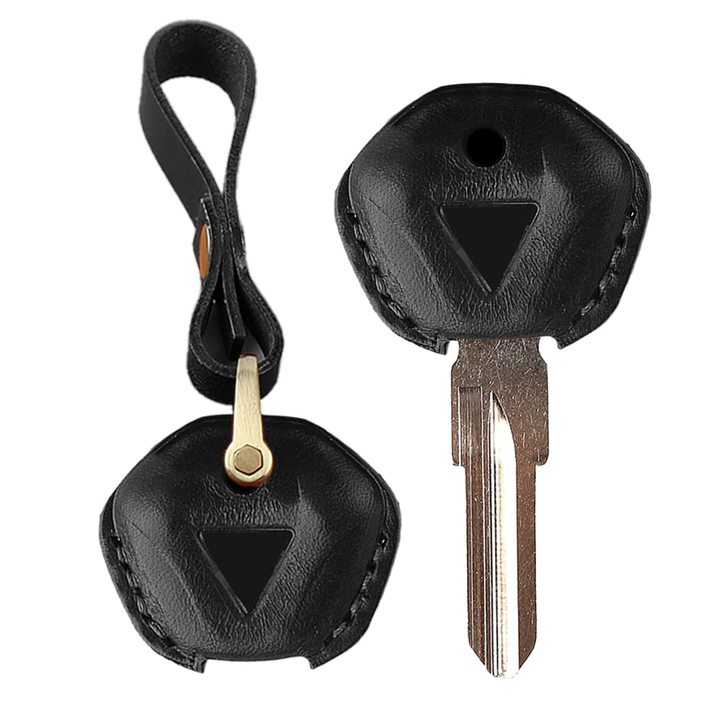 

[KUNIO] Triumph Exclusive Motorcycle Motorcycle Key Case Key Cover Key Holder Genuine Leather Retro чёрный