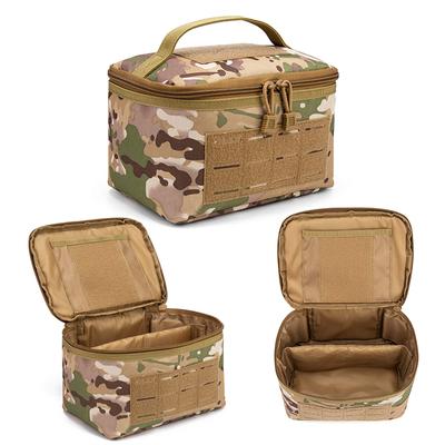 Tactical Ammo Bag, Detachable Inner Space Ammunition Carrier  Patches Ammos Transportation Bag