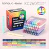 LANGUO 9/45 Colors Erasable Gel Pen 0.6mm Multi Series Easy Erase Twist Advance Smooth Writing School Office Supplies Stationery