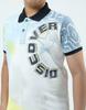 MONTE CARLO Boys White Collar Neck T-Shirt