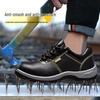 Men's Waterproof Non-Slip Safety Work Shoes: Durable, Anti-Smash, Anti-Puncture, Comfortable