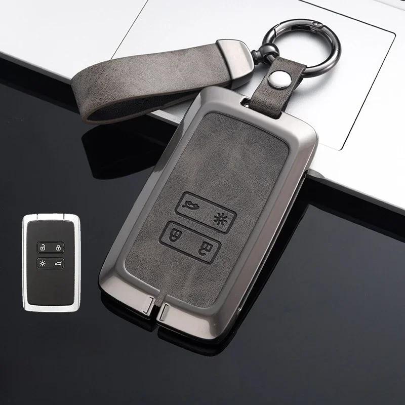 

NEW Leather car key cover for Renault Austral Kadjar Clio Megane Captur arrana kolaos Zoe scenic Sandero duster Logan jogger