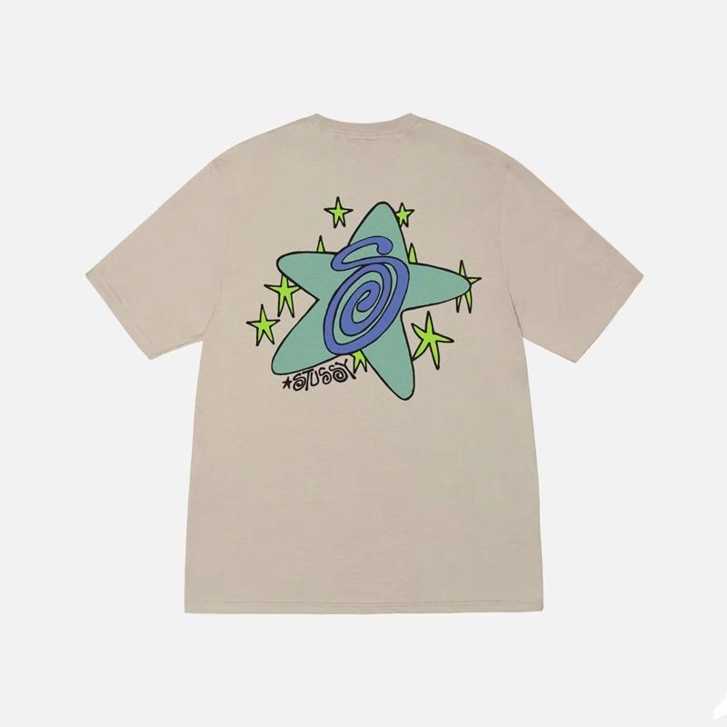 Pentagram S Short Sleeve Star Couple T-Shirt