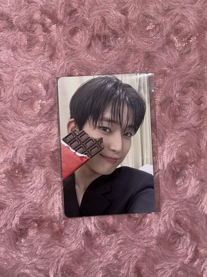

[USED] ENHYPEN Tour Commemorative Lucky Drop Valentine s Chocolate Sunwoo Trading Card