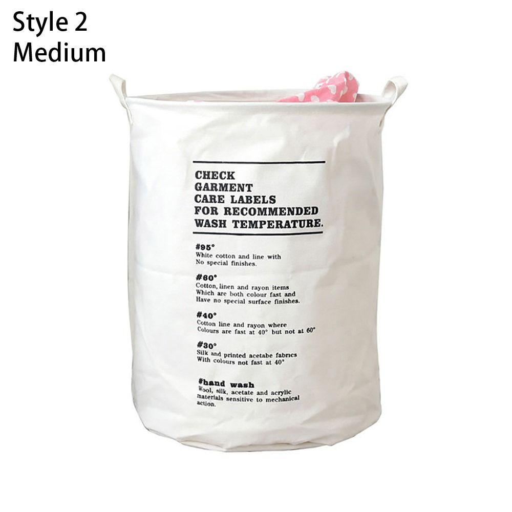 1Pcs Dirty Clothes Organizing Home Organizer Cotton Linen Material Toy Storage Hamper