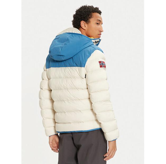 Зимняя куртка Napapijri A-Arbogne NP0A4IBG бежевого цвета, стандартный крой