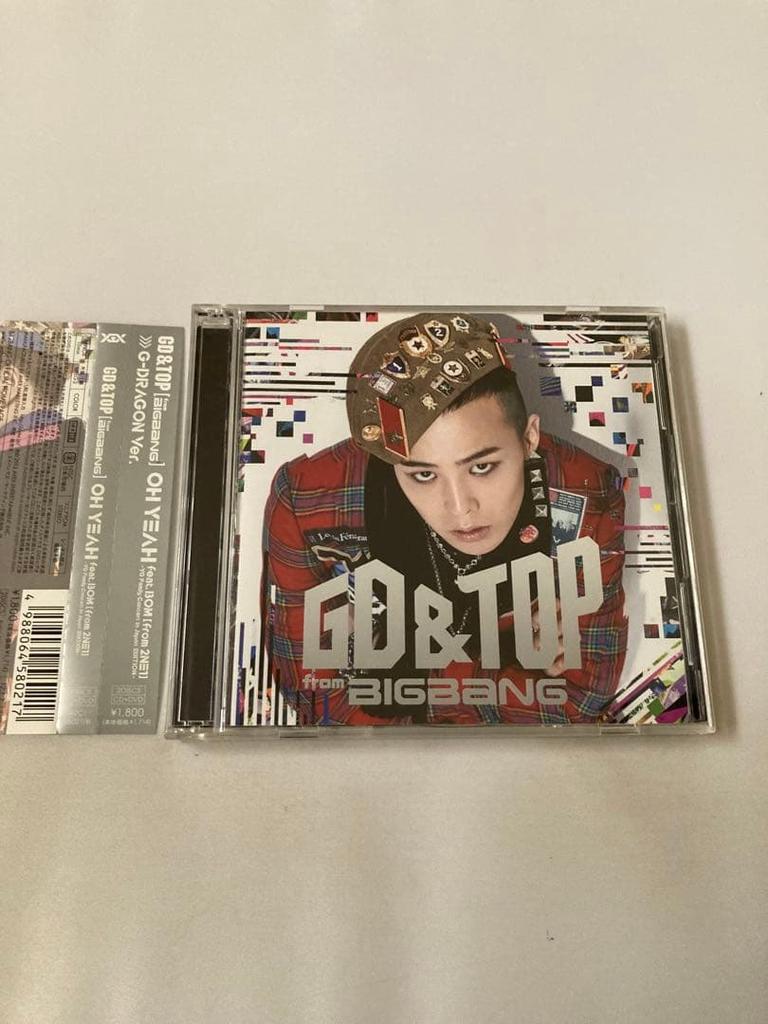 [USED] GD&TOP "OH YEAH!" First Press Limited Edition G-DRAGON Ver.