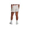 Under Armour Project Rock Johnson Everyday Letter Animal Embroidery Lace-Up Straight Leg Shorts Women Shorts Clay-White 1380189-114
