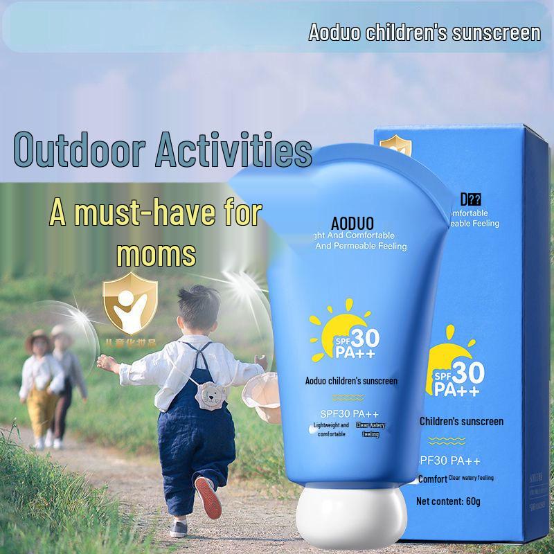 Essential Infant Sunscreen: Portable, UV-Protective, Refreshing, Gentle Moisturizing Lotion for Moms