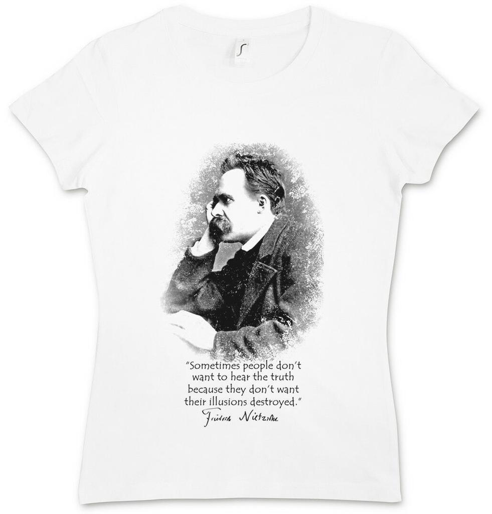 Friedrich Nietzsche Illusions Unisex T-shirt Quote Illusions Truth Nihilism