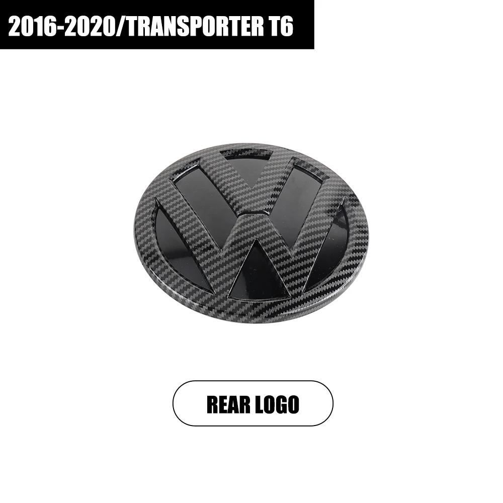 2025 Het För Volkswagen Transporter VW T6 2016 2017 2018 2019 2020 Bil Främre Grill Emblem Cover Bakre Bagagelucka Emblem Dekor Tillbehör