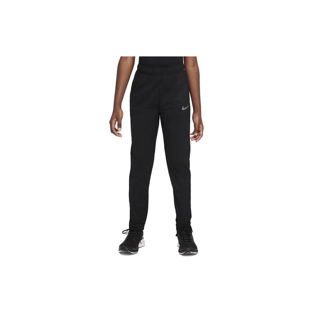 Nike Knitted Sports Pants Kids Bottoms Black DM8546-010
