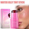 Cheek Lip Tinted Moistured Blush Stick Eyes Cheek Lip Brighten Cream Water Jelly Tint Stick Matte Contour Makeup