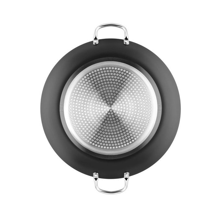 Poêle à Paella - MONIX - Résistant Plus - Aluminium Antiadhésif - 30 cm - Tous Feux dont Induction