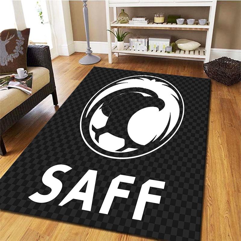 Saudi Arabia National Football Team Carpet Rug for Living Room Bedroom Home Sofa Decoration,Kids Play Non-slip Floor Mat