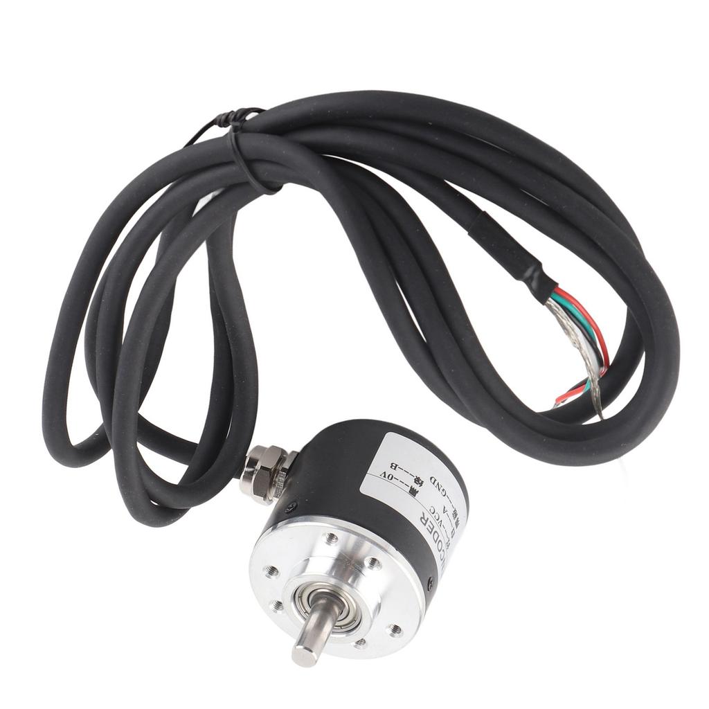 600PR Magnetoelektrischer Inkremental-Drehgeber 5V?24V AB 2?Phasenwelle 6mm